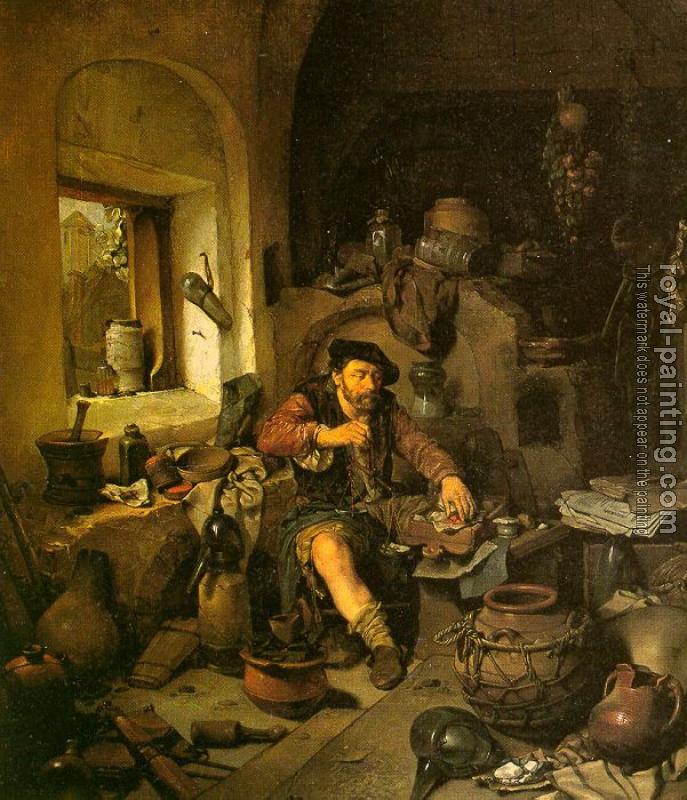 Cornelis Bega : Graphic The Alchemist